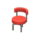 Cool Chair (Silver - Red) NH Icon.png