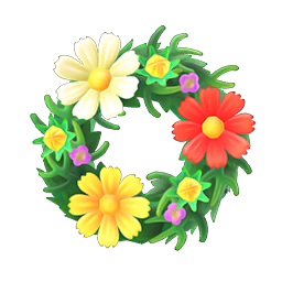 cosmos wreath