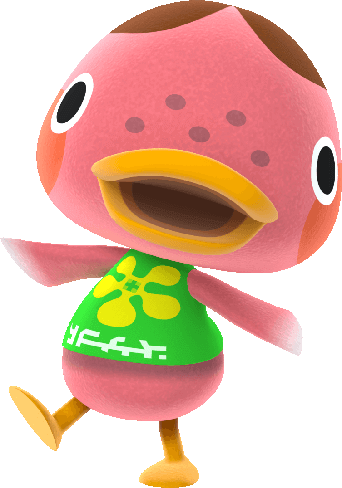 Artwork of Freckles the Duck