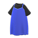 Layered Tank Dress (Blue) NH Storage Icon.png