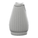 Sleeveless Sweater Dress (Gray) NH Storage Icon.png