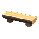 Log Bench (New Horizons) - Animal Crossing Wiki - Nookipedia