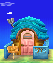 Exterior of Pate's house in Animal Crossing: New Leaf