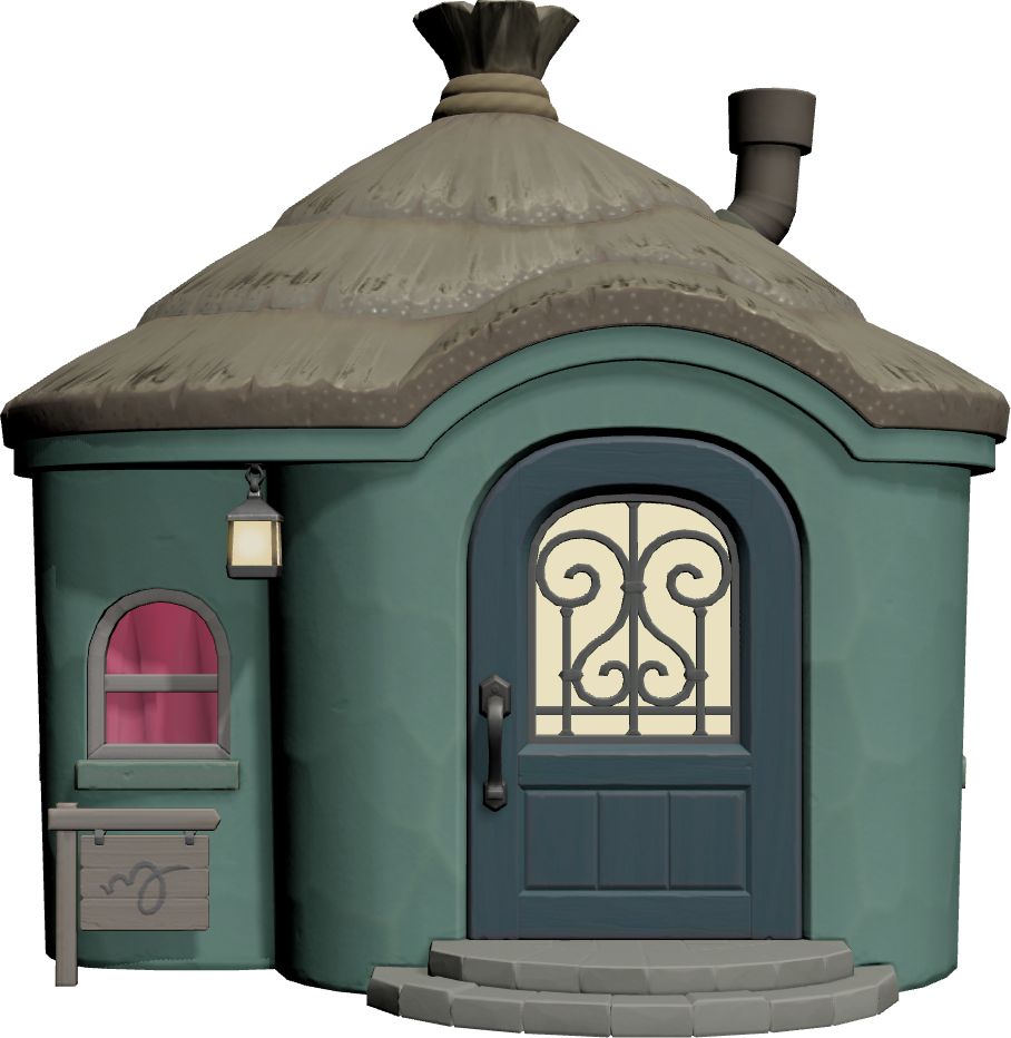 Ione's house exterior