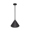 Simple shaded lamp