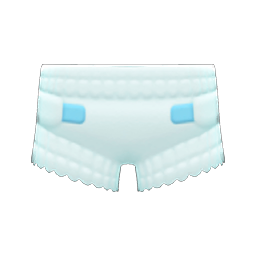 Diaper (Light Blue) NH Icon.png