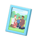 Framed Photo (Blue - Gathering Photo) NH Icon.png