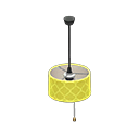 Shaded Pendant Lamp (Yellow Design) NH Icon.png