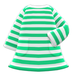 Striped Dress (Green) NH Icon.png