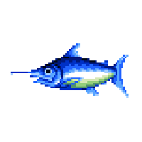 Blue Marlin DnMe+ Field Sprite Upscaled.png