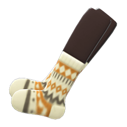 Nordic Socks (Ivory) NH Icon.png