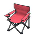 Outdoor Folding Chair (Black - Red) NH Icon.png