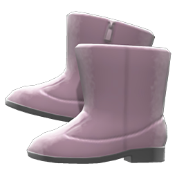 Velour Boots (Gray) NH Icon.png