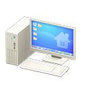 Desktop Computer (White - Desktop) NH Icon.png