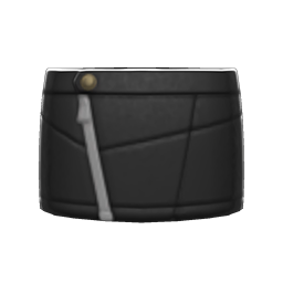 Pleather Skirt (Black) NH Icon.png