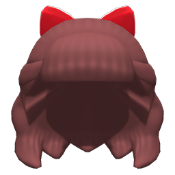 Wig With Ribbon New Horizons - Animal Crossing Wiki - Nookipedia