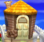 Exterior of Mac's house in Animal Crossing: New Leaf