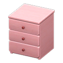 Simple Small Dresser (Pink - None) NH Icon.png
