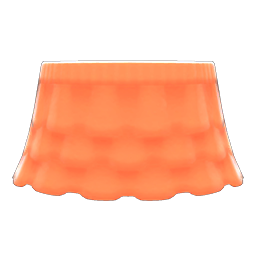 Frilly Skirt (Orange) NH Icon.png