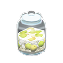 Glass jar's Fruit syrup variant
