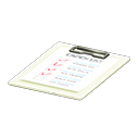 Clipboard (White - To-Do List) NH Icon.png