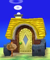 Exterior of Al's house in Animal Crossing: New Leaf