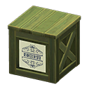 Wooden Box (Green - Antique) NH Icon.png