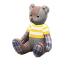 Mama Bear (Tweed - Yellow Stripes) NH Icon.png