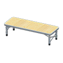 Outdoor Bench (White - Light Wood) NH Icon.png