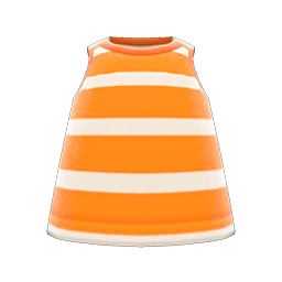 Striped Tank (Orange) NH Icon.png