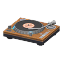 Tabletop Record Player (Brown) NH Icon.png