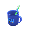 Toothbrush-and-Cup Set (Blue - Bus) NH Icon.png