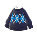 Argyle Sweater (Black) NH Storage Icon.png