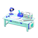 Cute DIY table's Sky blue variant