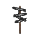 Destinations Signpost's Black variant