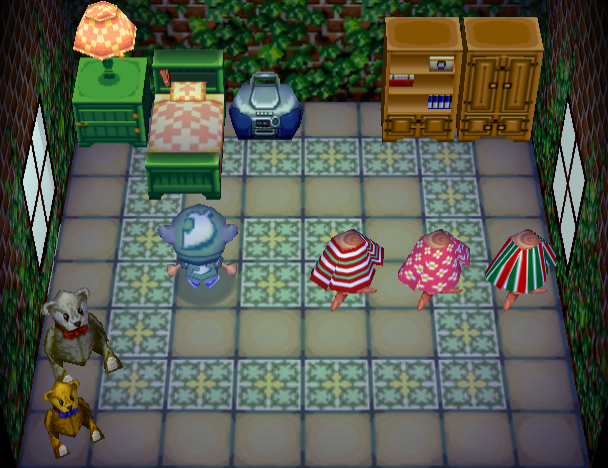 Ketchup's house interior