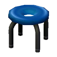 Donut Stool (Black - Blue) NL Model.png