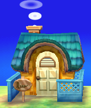 Exterior of Bam's house in Animal Crossing: New Leaf
