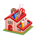 Mom's Pen Stand (Striped House) NH Icon.png