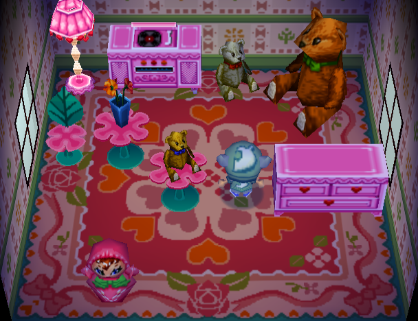 Meow's house interior