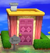 Exterior of Willow's house in Animal Crossing: New Leaf