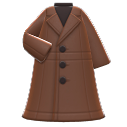 Long Pleather Coat