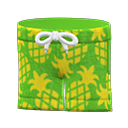 Pineapple Aloha Shorts (Green) NH Storage Icon.png