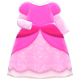 Princess Dress (Pink) NH Icon.png