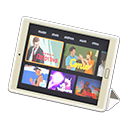 Tablet Device (White - Videos) NH Icon.png