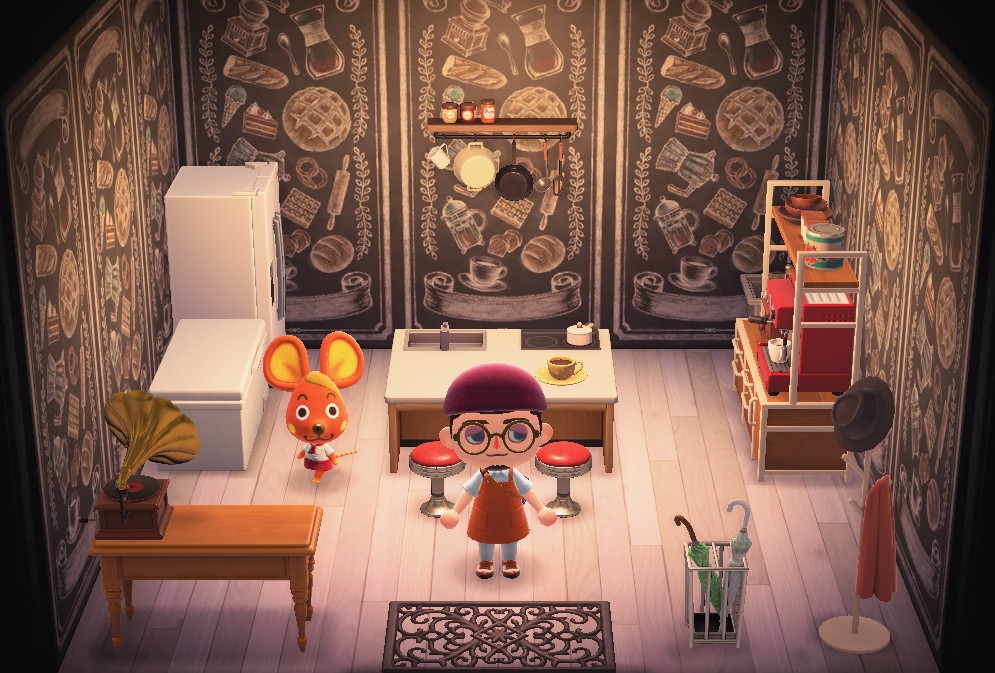 Interior of Bettina's house in Animal Crossing: New Horizons