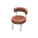 Cool Chair (White - Brown) NH Icon.png