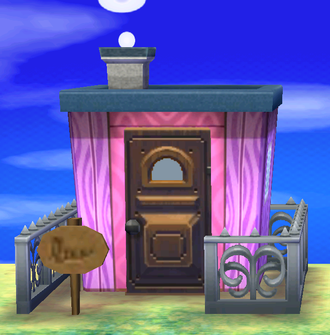 Exterior of Piper's house in Animal Crossing: New Leaf