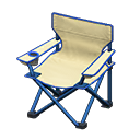 Outdoor Folding Chair (Blue - White) NH Icon.png