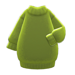 Sweater Dress (Olive) NH Icon.png